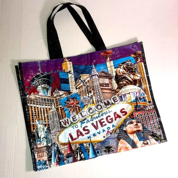 "Welcome To Fabulous Las Vegas Nevada" Tote - Picture 2 of 8